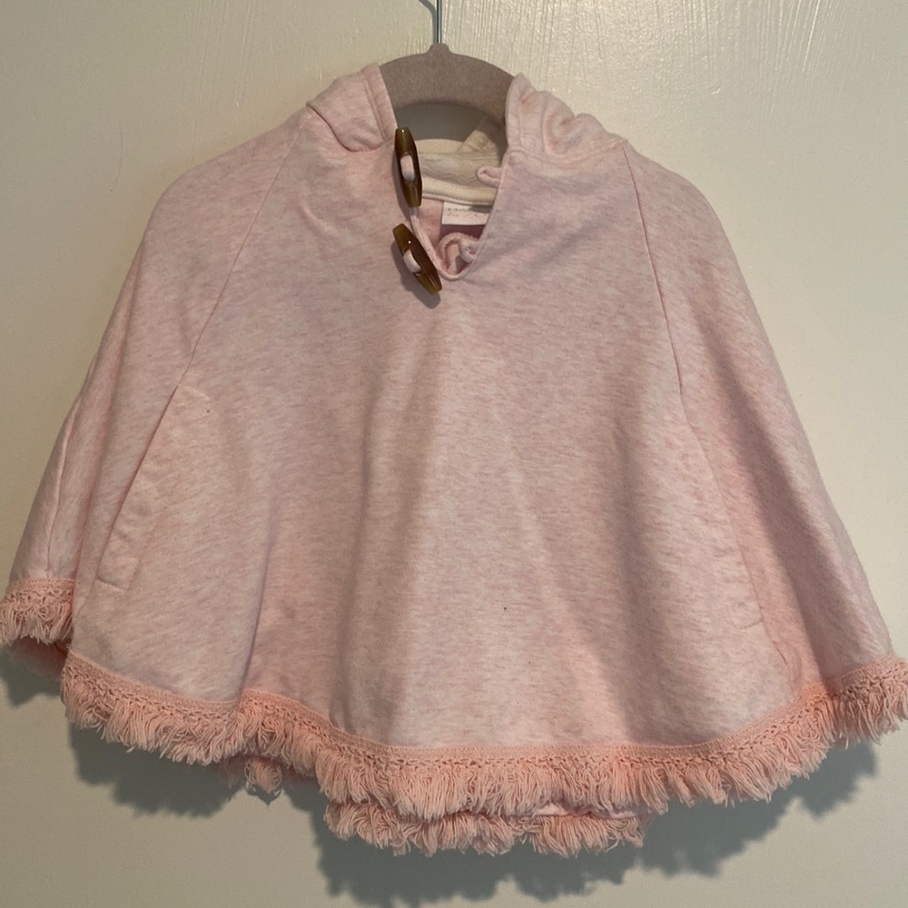 Infant Girls Hooded Poncho